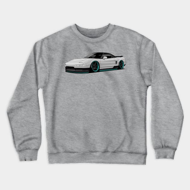 Nsx front Crewneck Sweatshirt by EF Warehouse 